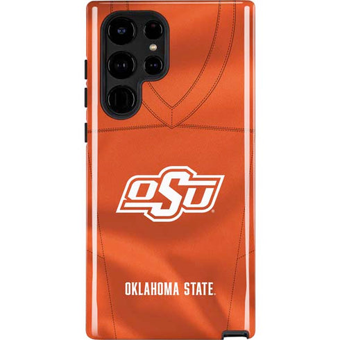 Oklahoma State University Orange Jersey Galaxy S25 Ultra Impact Case